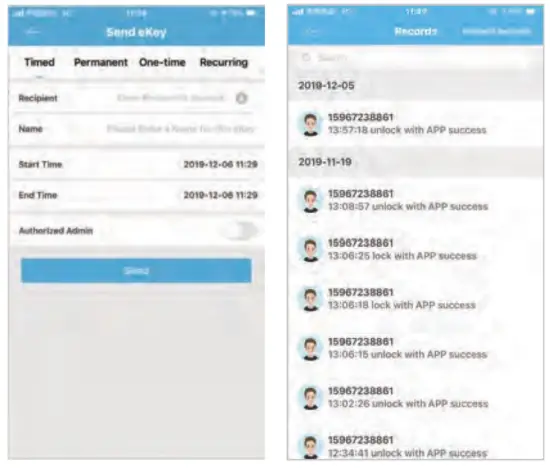 Zhejiang Xinnian Technology S1 Smart Lock - app6