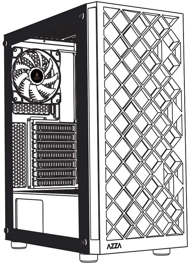AZZA-CSAZ-280W-Spectra-ATX-Glass-Chassis-PRODUCT