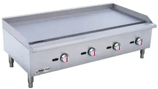 Magic-Chef-M48CB E-Series 48 Inch-Commercial-Countertop-Radiant-Char Broiler-