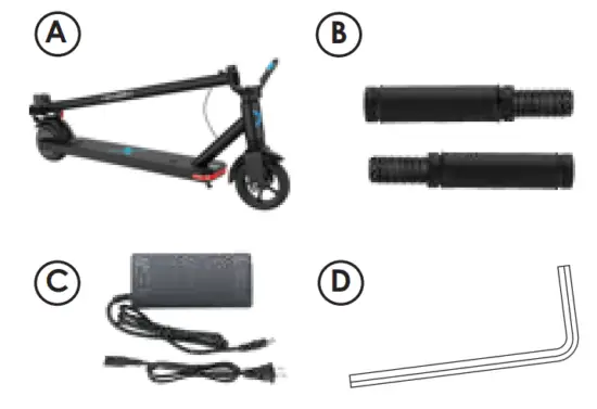 HOVER-1 H1 HLNR Highlander Foldable Electric Scooter - Fig 6