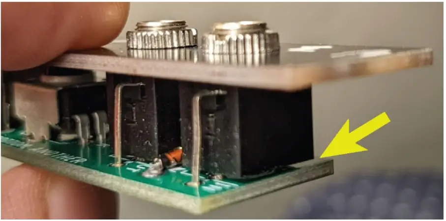 XOXO MODULAR Five Finger Fuzz Passive Diode Fuzz Eurorack Module - fig 2