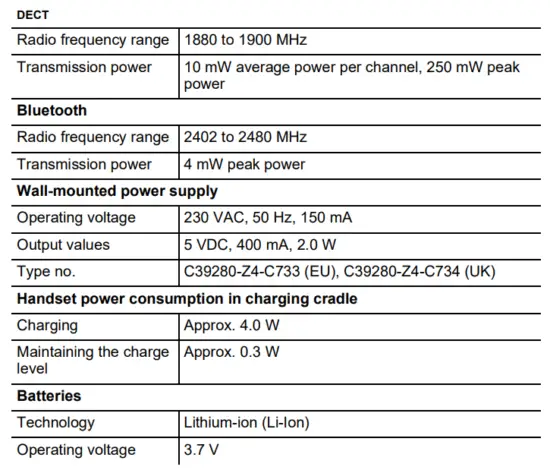 Auerswald-COMfortel M-720 DECT -Handset-Titanium-2