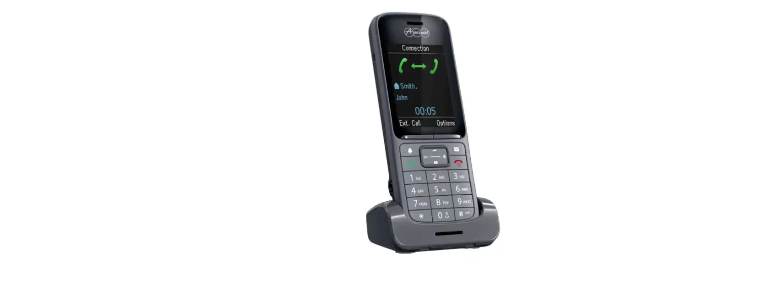 Auerswald Comfortel M-720 Dect Handset Titanium Instructions