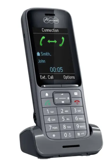 Auerswald-COMfortel M-720 DECT -Handset-Titanium-product