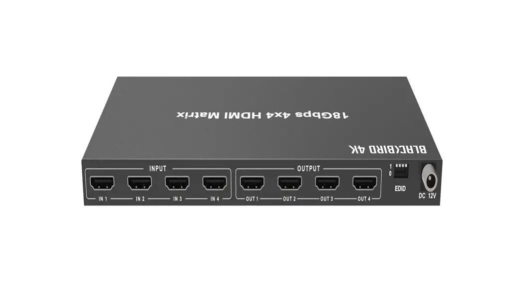 Blackbird 43623 4k 4x4 Hdmi Matrix User Manual