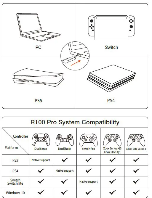 BISGBIG-WON-R100-Pro-Wireless-Bluetooth-Adapter-Gamepad-Converter-2