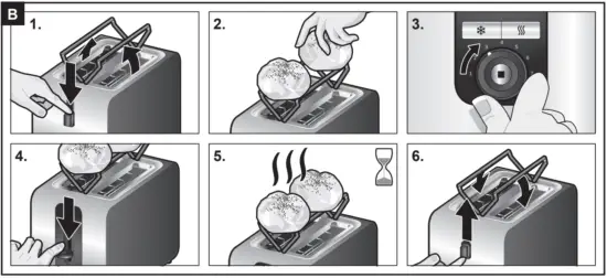 BOSCH TAT720.GB Compact Toaster Maker Machine - fig2