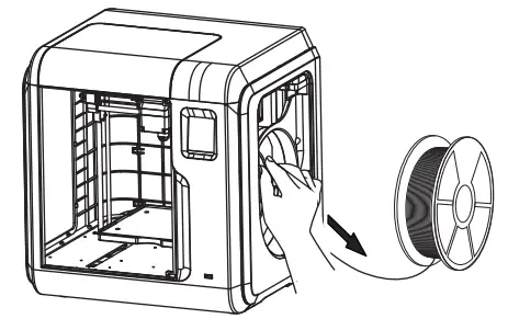 FLASHFORGE Adventurer 3 V2 3D Printer - Filament 1