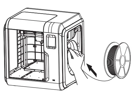 FLASHFORGE Adventurer 3 V2 3D Printer - Filament 2