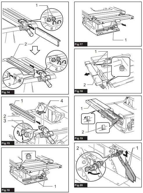 Makita MLT100N Table Saw - overview 4