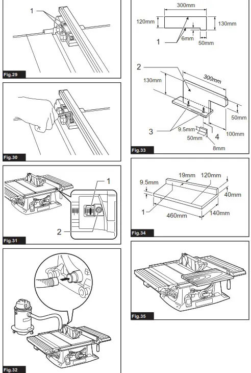 Makita MLT100N Table Saw - overview 6