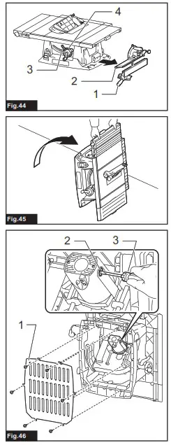 Makita MLT100N Table Saw - overview 8