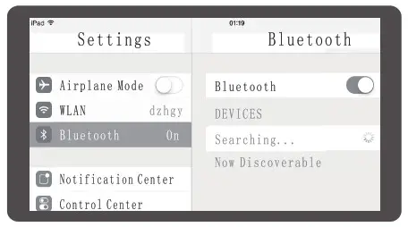 Folding Bluetooth Keyboard Blutooth Pairing Conection 2