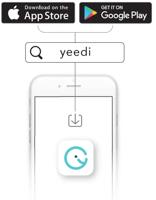 yeedi 2 Hybrid Robotic Vacuum Cleaner - app