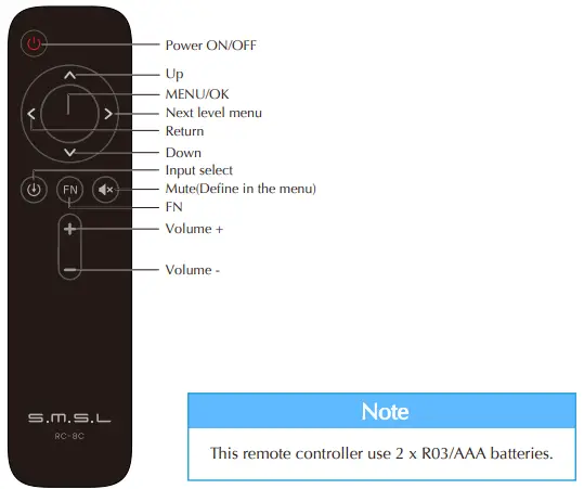 SMSL DO100 High-Resolution Balanced Audio Decoder with Remote Control-fig2