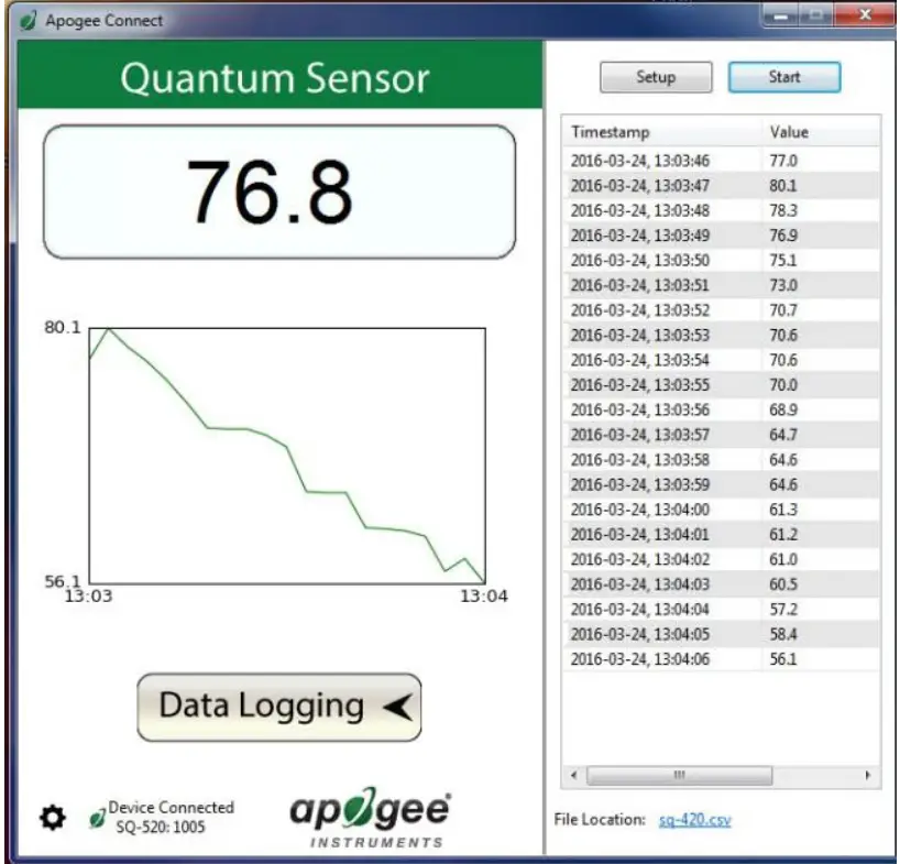 Apogee SQ-646 QUANTUM LIGHT POLLUTION SENSOR 2