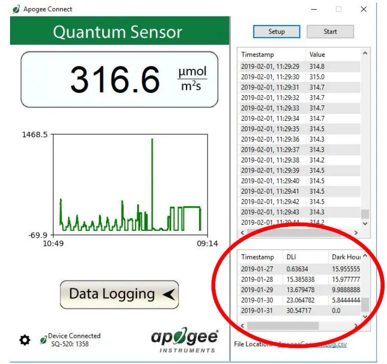 Apogee SQ-646 QUANTUM LIGHT POLLUTION SENSOR 27
