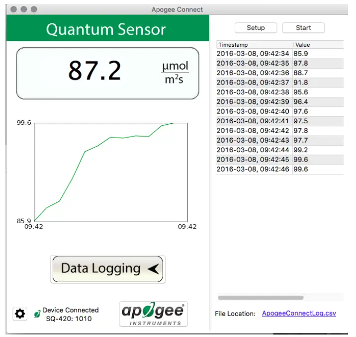 Apogee SQ-646 QUANTUM LIGHT POLLUTION SENSOR 39