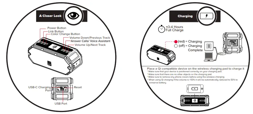 ALTEC HydraBlast Everythingproof Wireless Speaker - SPEAKER 2