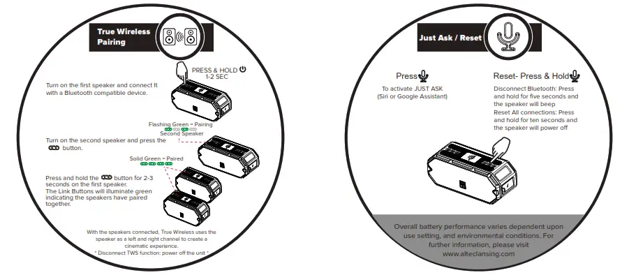 ALTEC HydraBlast Everythingproof Wireless Speaker - SPEAKER 4