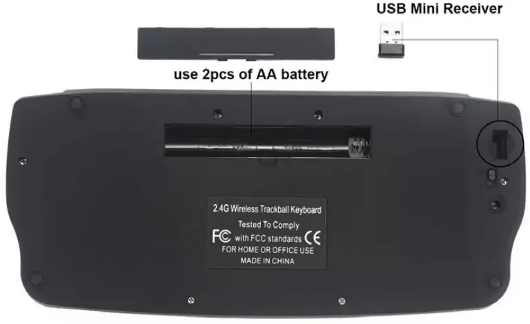 Where is the Nano receiver?