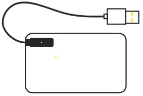 pebblebee PB 621 B Card Tracking Device - Charge