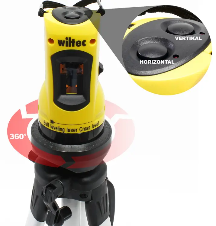 wiltec 51714 Cross-Line Laser