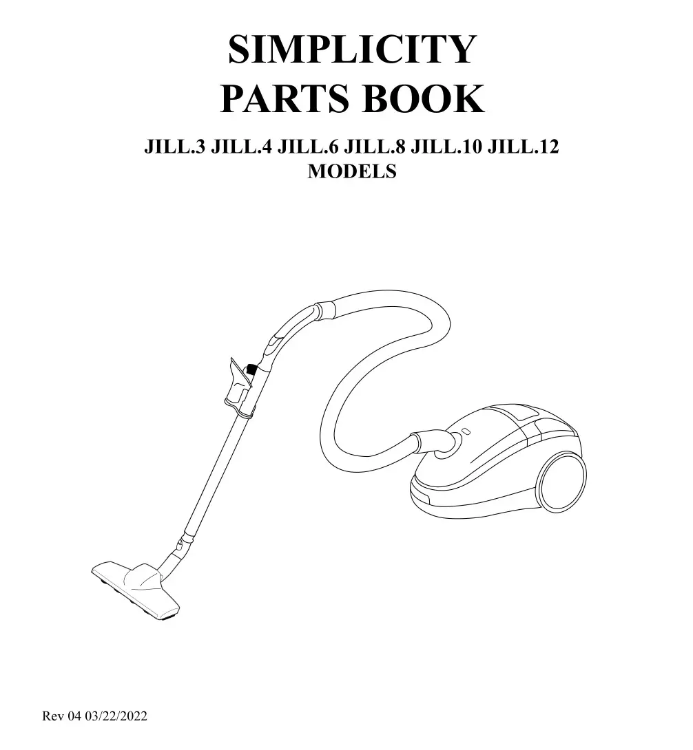 eVACUUMStore JILL.12 Vacuum Cleaner Instruction Manual