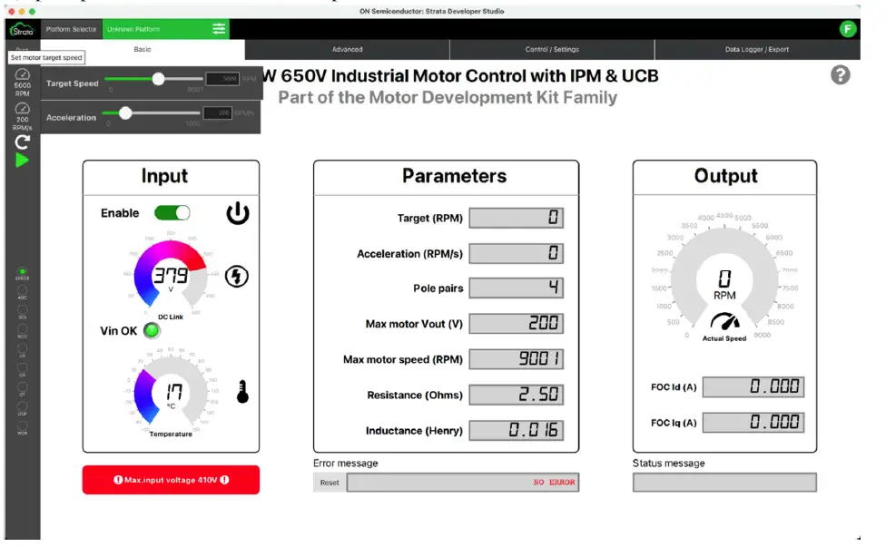 onsemi SECO-MDK-4KW-65SPM31-GEVB 4kW 650V Industrial Motor Control Development Kit fig 6