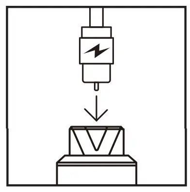 PEAK MACH 783 Proteus Pen Style Rotary Tattoo Machine - Diagram 2