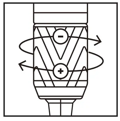 PEAK MACH 783 Proteus Pen Style Rotary Tattoo Machine - Diagram 5