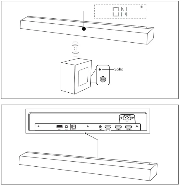 PHILIPS TAB8967 5.1.2 Channel Soundbar with Wireless Subwoofer-11