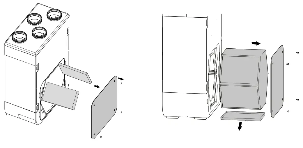 VENTS VUT 270 V5B EC Heat Recovery Air Handling Unit - fig23