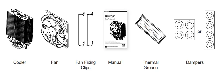ZALMAN CNPS9X Optima Ultra Quiet CPU Cooler 2