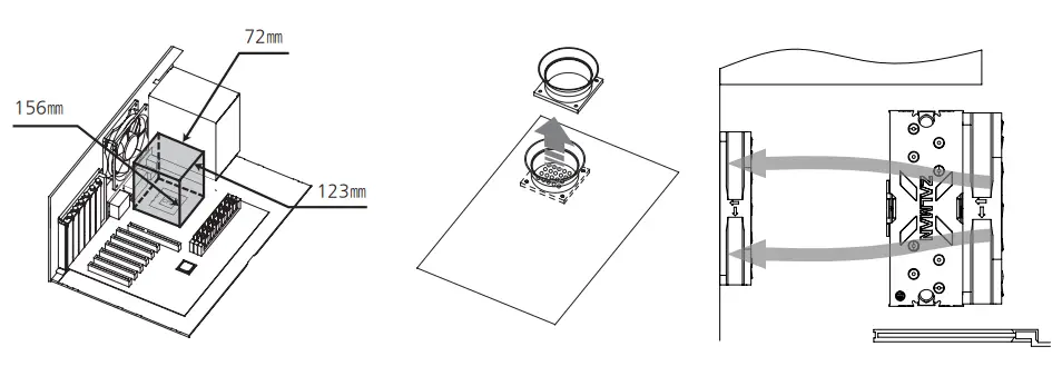 ZALMAN CNPS9X Optima Ultra Quiet CPU Cooler 4