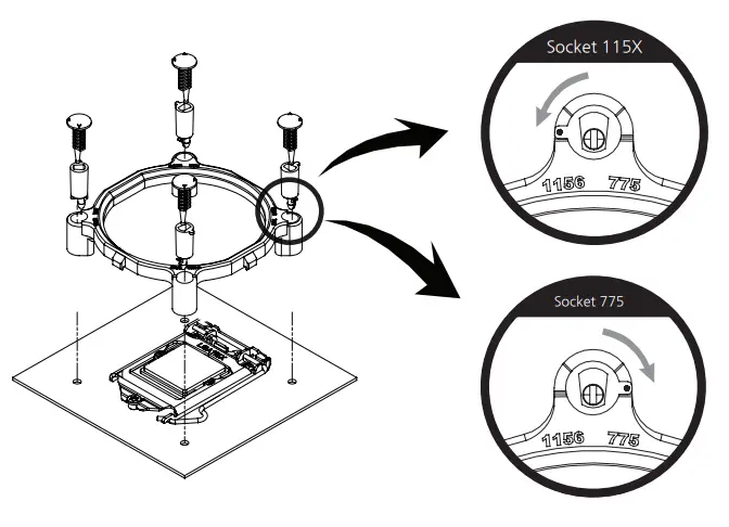 ZALMAN CNPS9X Optima Ultra Quiet CPU Cooler 5