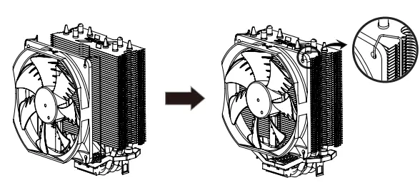 ZALMAN CNPS9X Optima Ultra Quiet CPU Cooler 7