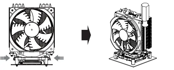 ZALMAN CNPS9X Optima Ultra Quiet CPU Cooler 9