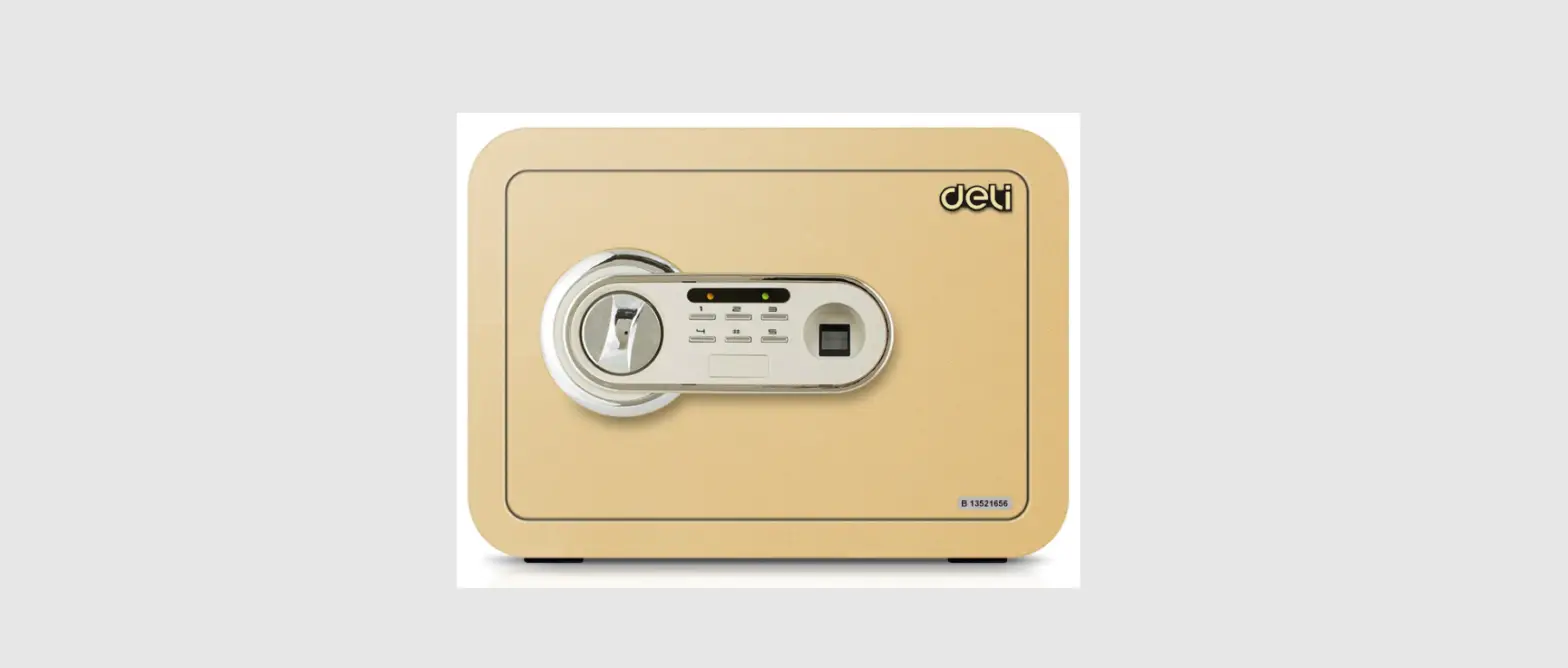 Deli 4045es Electronic Password Safe Deposit Box User Manual