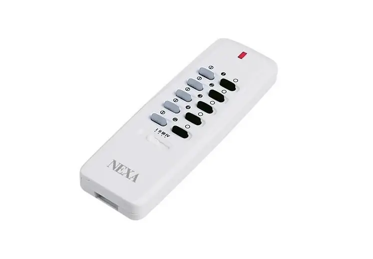 Nexa Remote Control Instructions