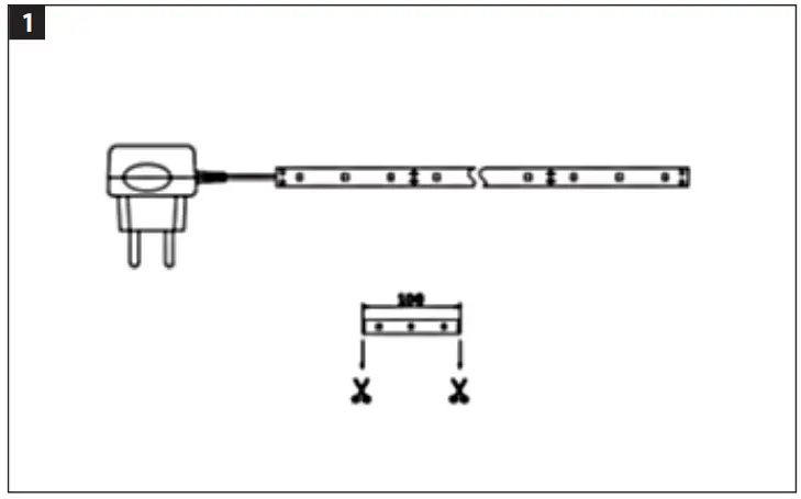 anslut 019915 LED Strip - fig1