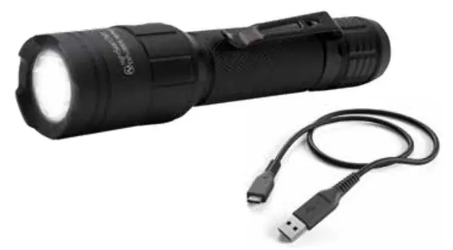 NightSearcher Explorer Mini 400 Lumen Rechargeable Flashlight