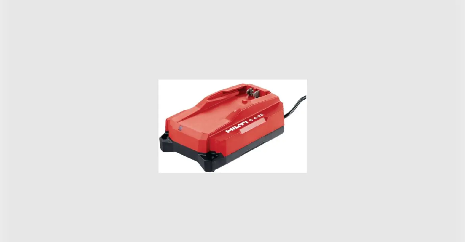 Hilti C 4-22 Cordless Nuron Compact Charger Instruction Manual