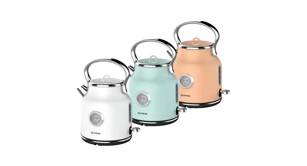 Stirling Jk-116-w 1.7 L Kettle User Guide