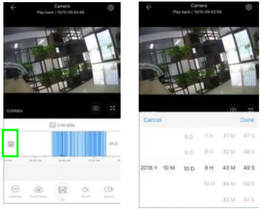 amazon Cloud WiFi Camera - Video playback