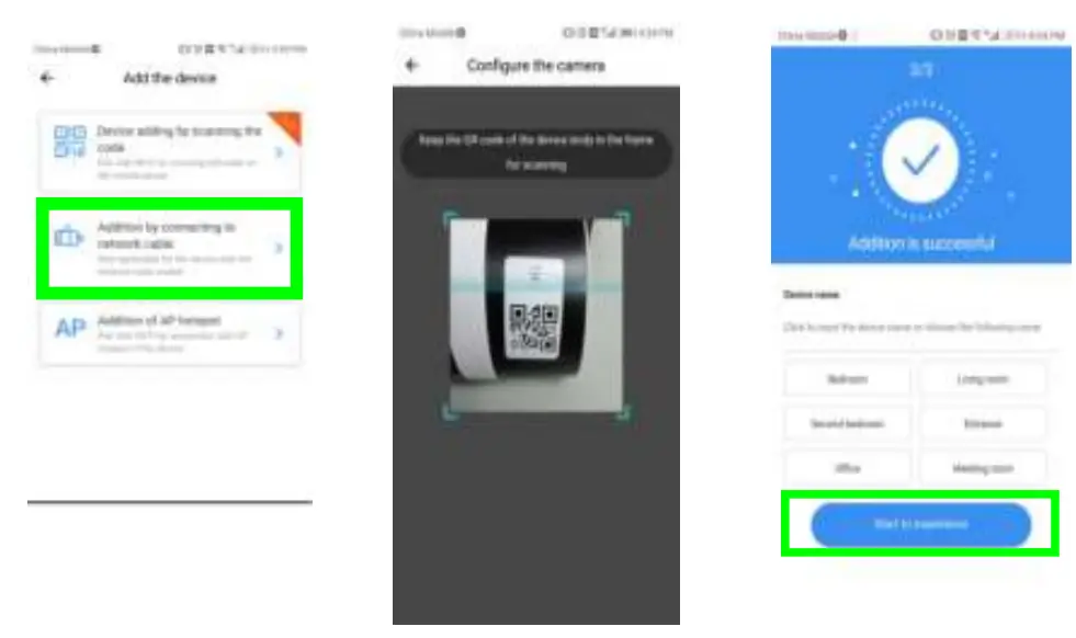 amazon Cloud WiFi Camera - network connection