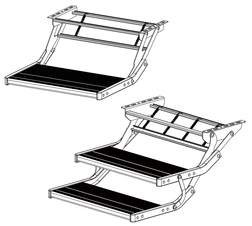 AUSSIE TRAVELLER 40600000002000 Drop Down Single and Double Manual Steps