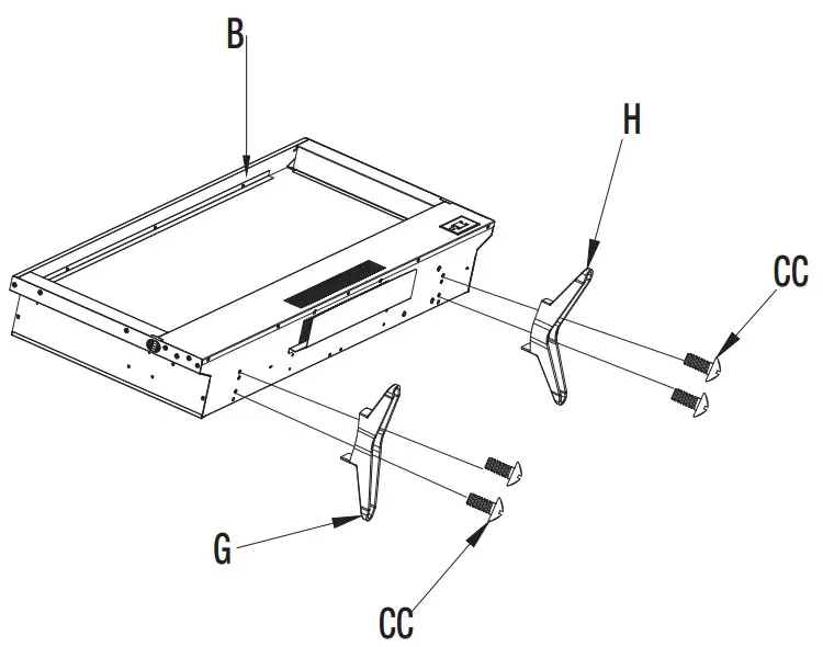 HOME DECORATORS COLLECTION SP6849 36 Inch Infrared Wall Mount Electric Fireplace - Freestanding 2