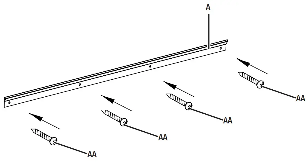 HOME DECORATORS COLLECTION SP6849 36 Inch Infrared Wall Mount Electric Fireplace - wall 4