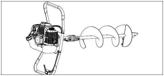 LEGEND-FORCE-201125-52-cc-2-Cycle-Gas-Powered-1-Man-Earth-Auger-fig-7
